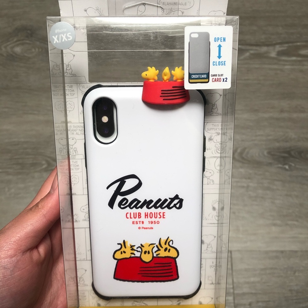 peanuts woodstock iphone x/xs hard phone case - Picture 2 of 3